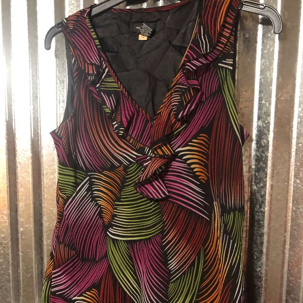Spenser sleeveless fully lined silk blouse